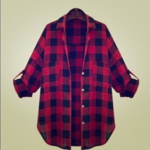 Thread & supply  flannel shirt